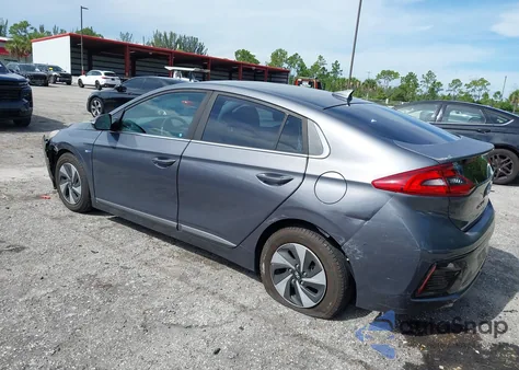 2017 Hyundai Ioniq Sel from USA, damaged, VIN KMHC75LC0HU019014